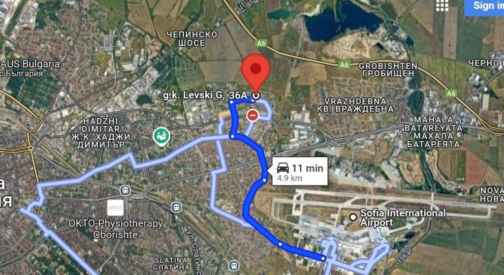 Levskig Studio 10 Min From Sofia Airport And City Centre Exteriör bild